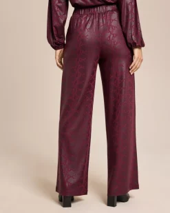 Jerseyhose mit Schlangenfoil