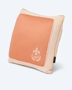 Jersey Interlock Dekokissen Rosa