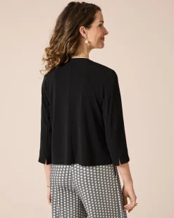 Jerseyjacke mit Print