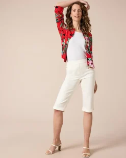Jerseyjacke mit Print