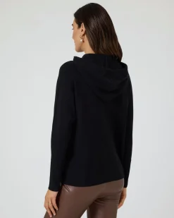 Kapuzenpullover mit Logo-Applikation