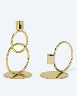 Kerzenständer "Ringe", 2tlg.