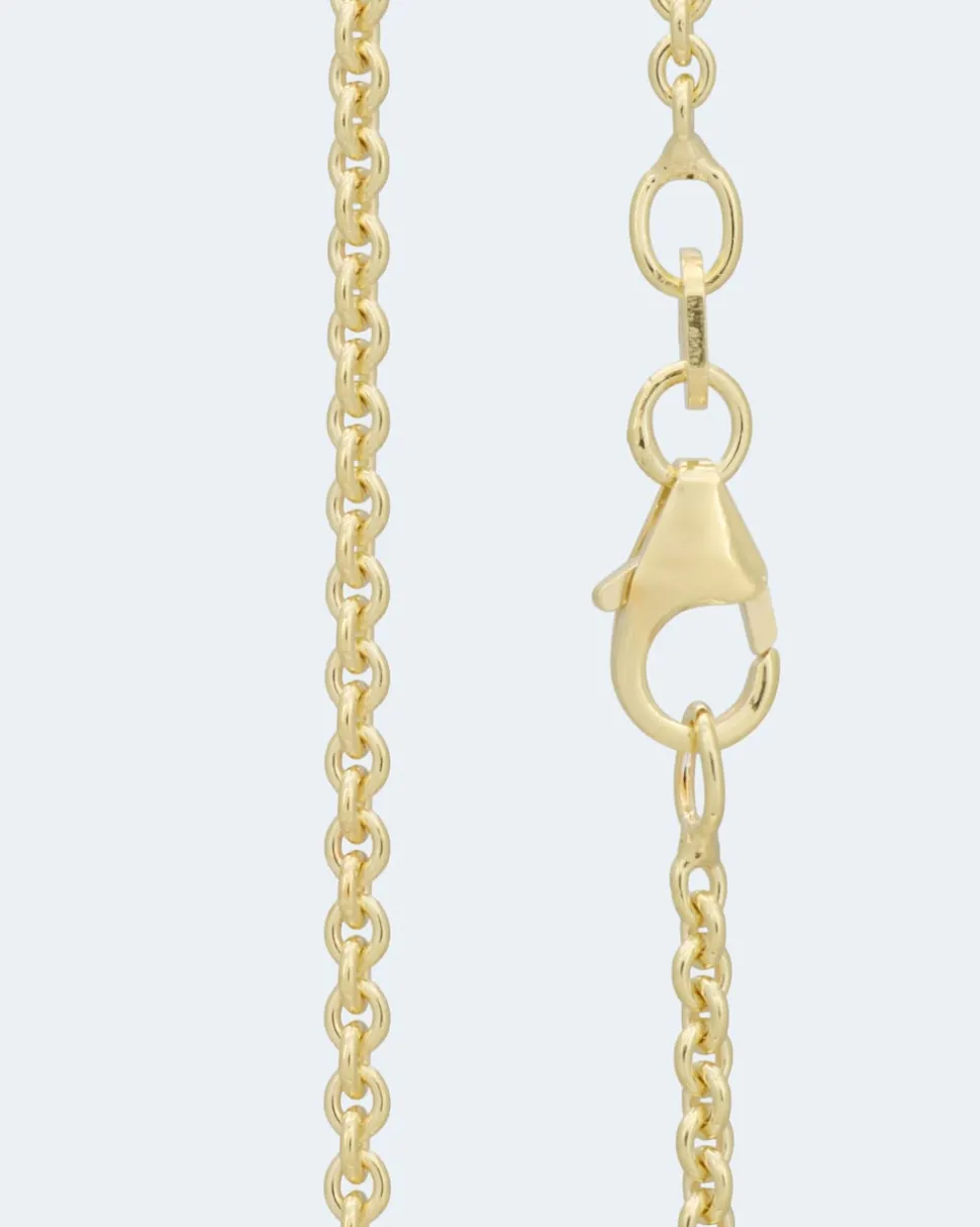 Kette + Anhänger mit MK-Perle 16 x 21mm