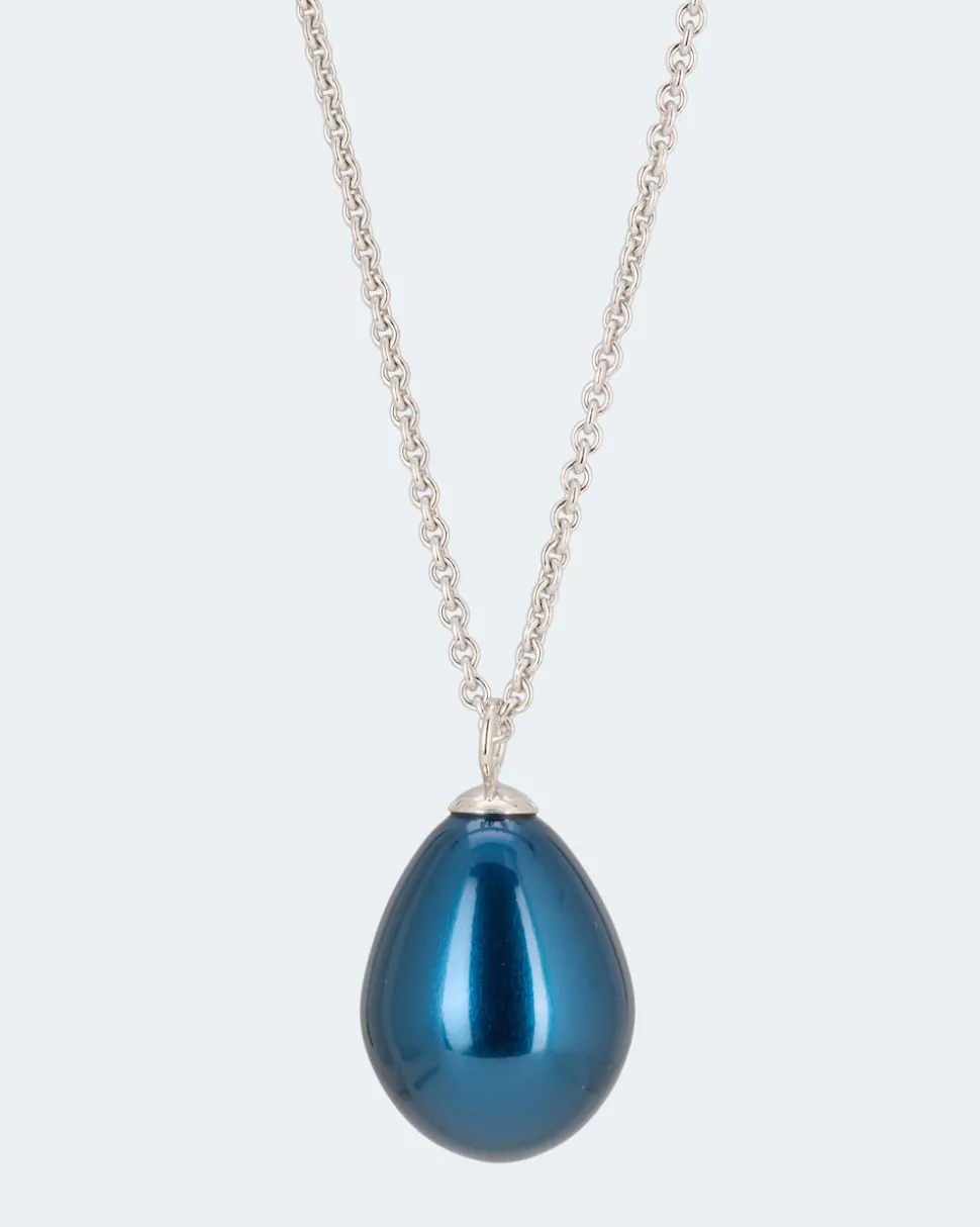 Kette + Anhänger mit MK-Perle 16 x 21mm