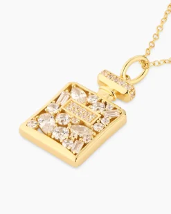 Kette + Anhänger mit Zirkonia