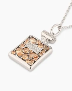 Kette + Anhänger mit Zirkonia