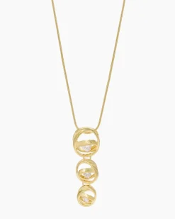 Kette + Anhänger mit Zirkonia