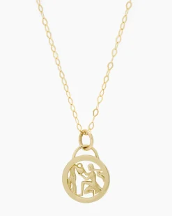 Kette mit Sternzeichen-Anhänger