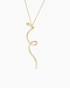 Kette und Anhänger mit Zirkonia