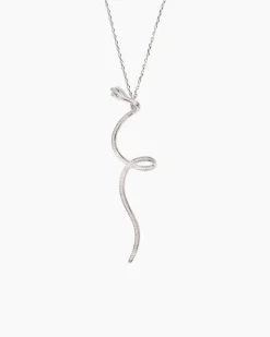 Kette und Anhänger mit Zirkonia