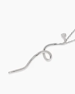 Kette und Anhänger mit Zirkonia