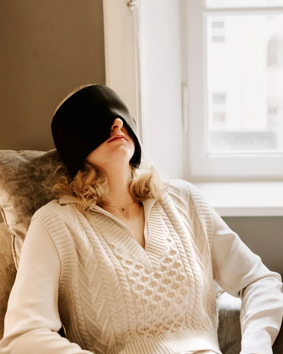 Kältetherapie Stirnband