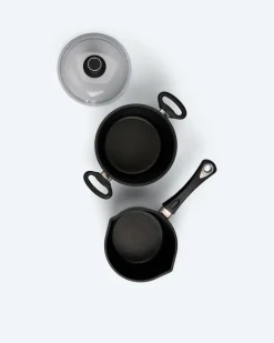 Koch- & Milchtopfset, 3tlg.