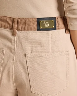 Kontrastdetail-Hose