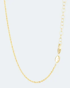 Kordelkette mit Brillant 0,02 ct