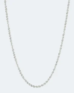 Kordelkette mit Brillant 0,02 ct