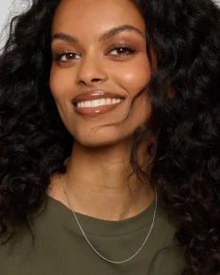 Kordelkette mit Brillant 0,02 ct
