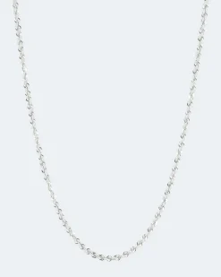 Kordelkette mit Brillant 0,02 ct