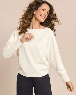 Kuschelshirt mit Fledermausarm