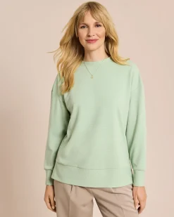 Langarm Shirt mit Zipperdetail