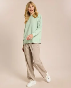 Langarm Shirt mit Zipperdetail