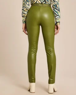 Lederimitathose mit Logo Bund