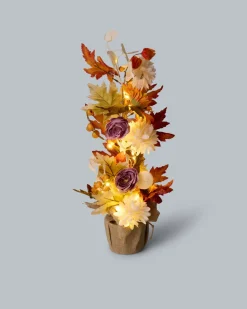 LED-Gesteck im Herbst-Design