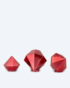 LED-Glasdiamant, 3tlg.