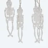 LED-Halloween-Lichterkette "Skeletti"