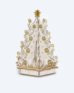 LED-Holzdekoration "Weihnachtsbaum"