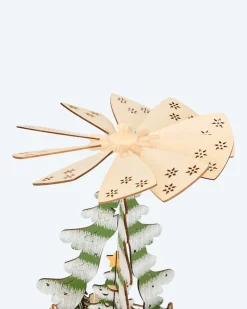 LED-Holzpyramide Wichtel
