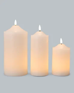 LED-Kerzen, 3tlg.