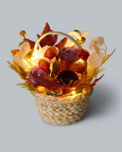 LED-Körbchen "Herbst-Design"