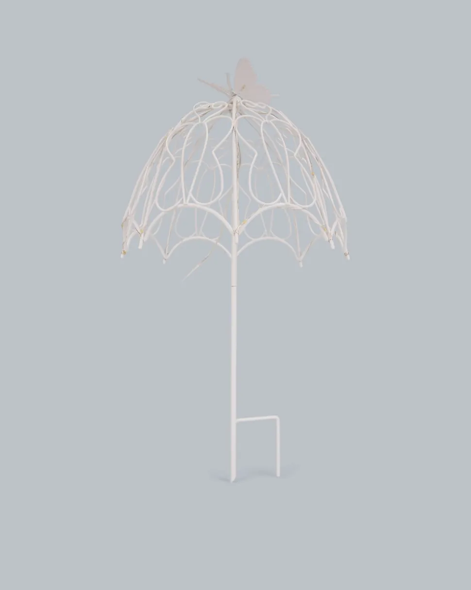 LED-Outdoor-Gartenstecker "Schirm"