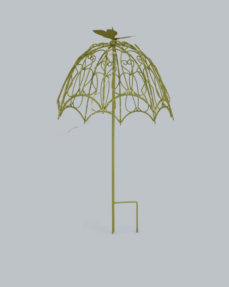 LED-Outdoor-Gartenstecker "Schirm"