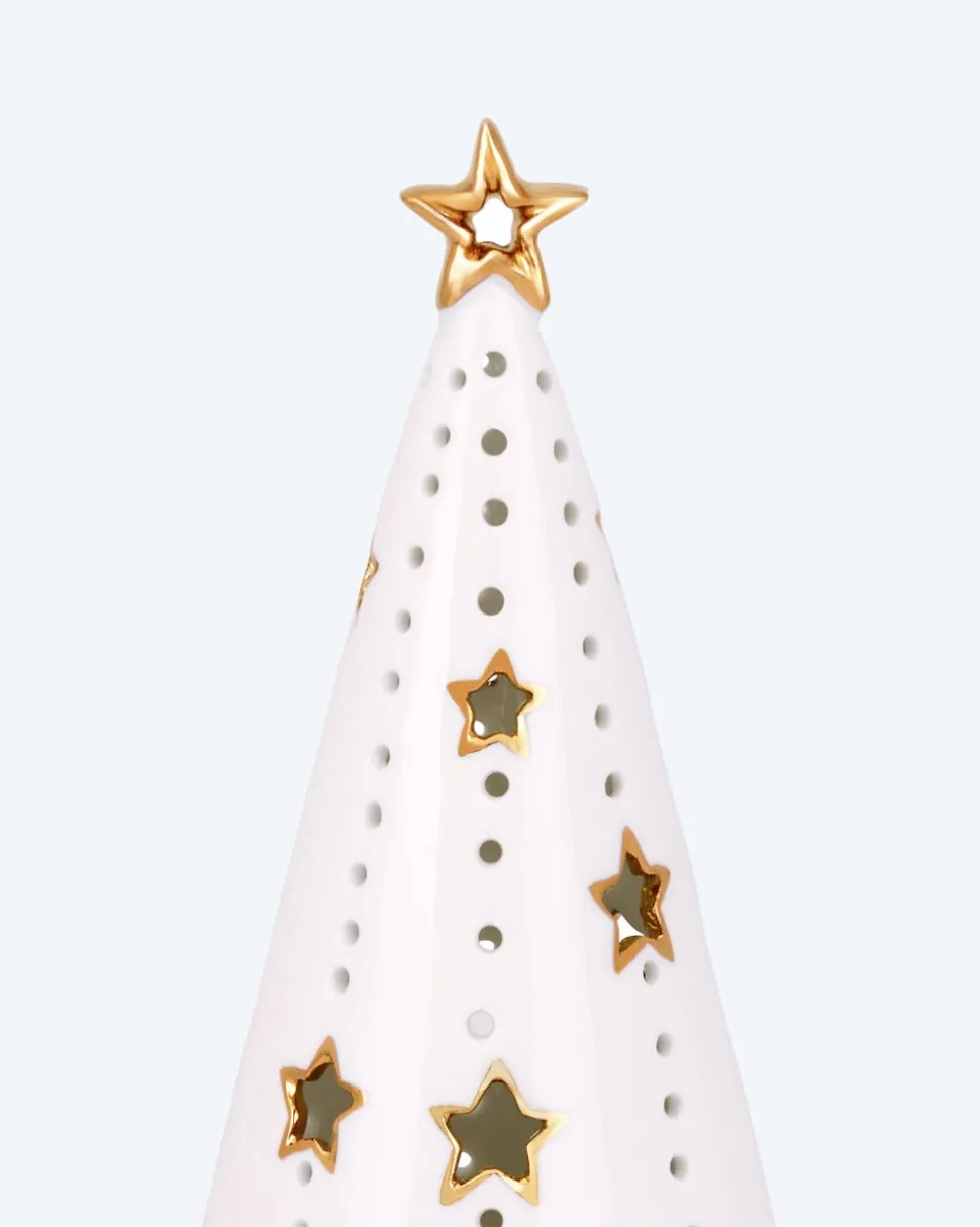 LED-Porzellan-Weihnachtsbaum Deluxe