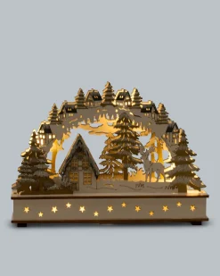 LED-Schwibbögen Deluxe, 2tlg.
