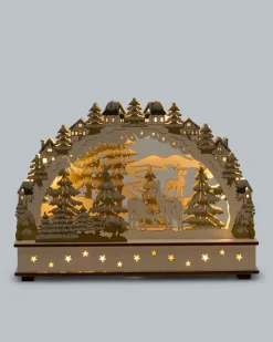 LED-Schwibbögen Deluxe, 2tlg.
