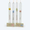 4 LED-Stabkerzen mit Spruch in Geschenkbox