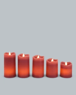 LED-Stumpenkerzen 