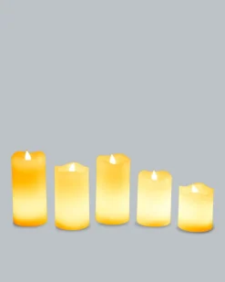 LED-Stumpenkerzen 