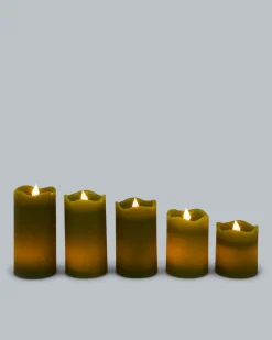 LED-Stumpenkerzen 