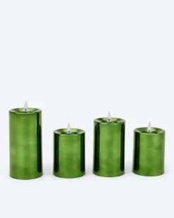 LED-Stumpenkerzen 