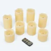 LED-Stumpenkerzen 8tlg.