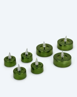 LED-Teelichter Shiny, 7tlg.