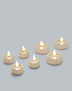LED-Teelichter Shiny, 7tlg.