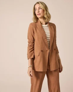 Leinen Blazer