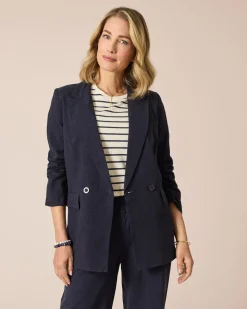Leinen Blazer