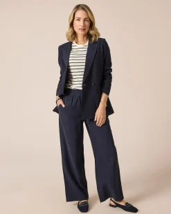 Leinen Blazer