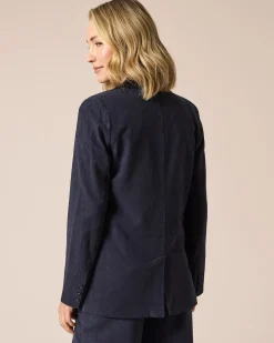 Leinen Blazer